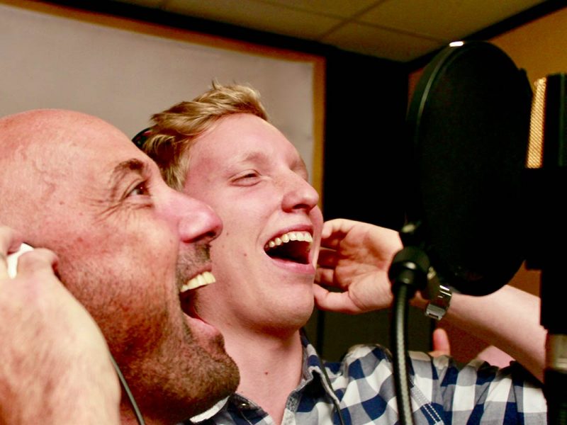 Recording Session beim Teamevent im Tonstudio in Köln