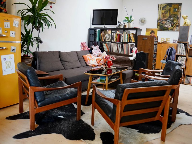 Chillout Area im Tonstudio Be in Köln Deutz